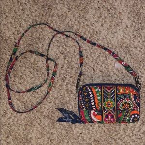 Vera Bradley All In One Crossbody Wristlet Bag